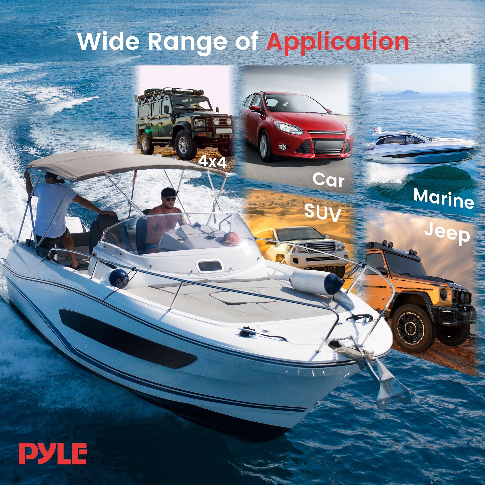 Foto 8 pulgar | Autoestéreo Pyle PLMRB29W Bluetooth - Venta Internacional