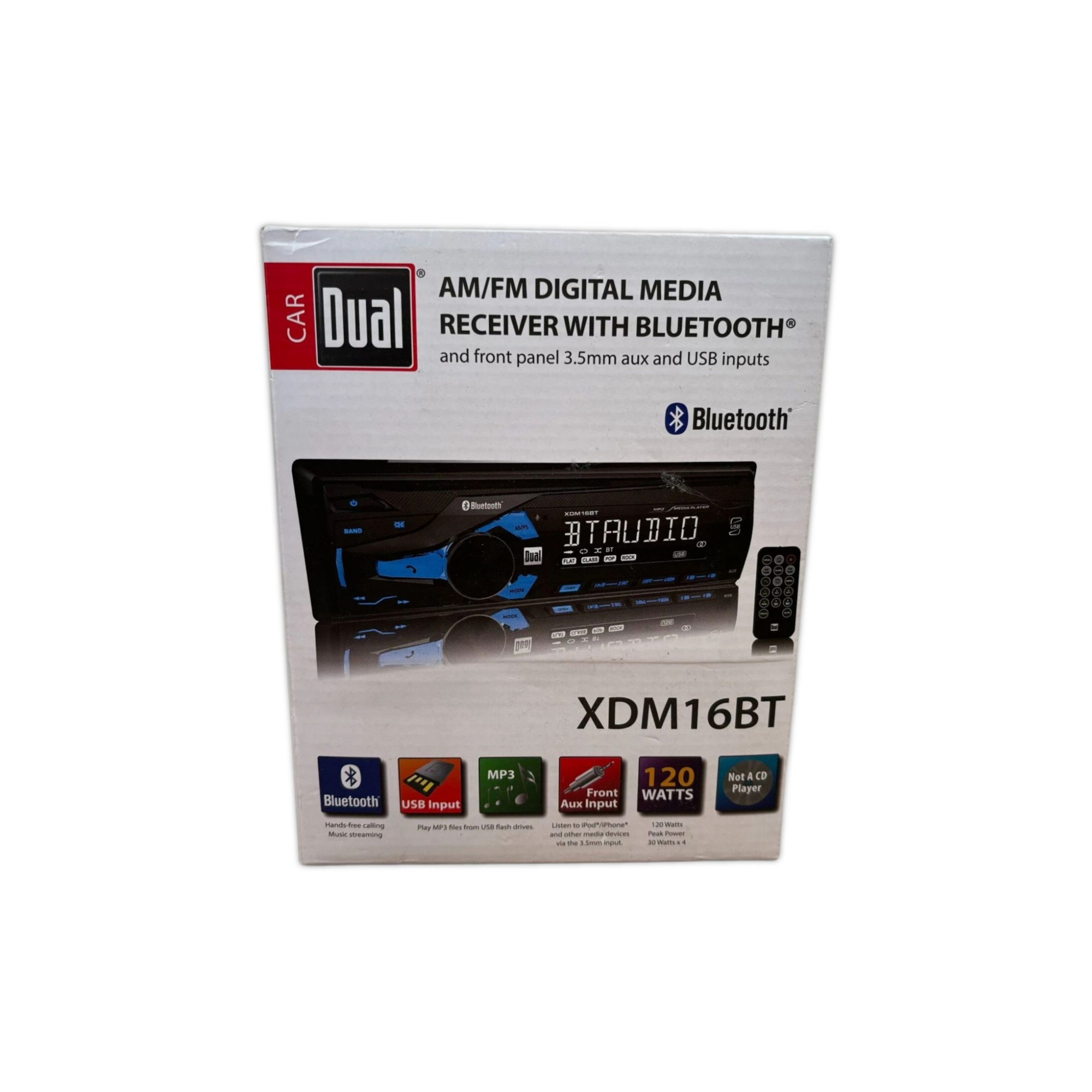 Foto 8 pulgar | Autoestéreo Dual Xdm16bt Bt Usb Mp3 120w 2 Salidas Rca
