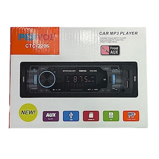 Foto 3 | Auto Estereo Bluetooth Usb Fm 1 Din Ctc-2206