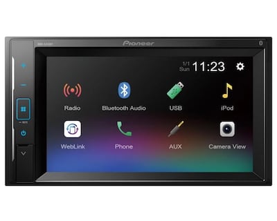 Foto 1 | Autoesterio C/pantalla Multimedia 6.2'' 2 Din Android Bt Iphone Pioneer