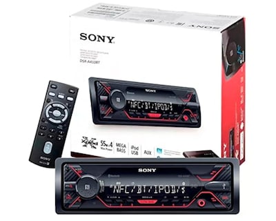 Foto 3 | Autoestéreo Sony Negro