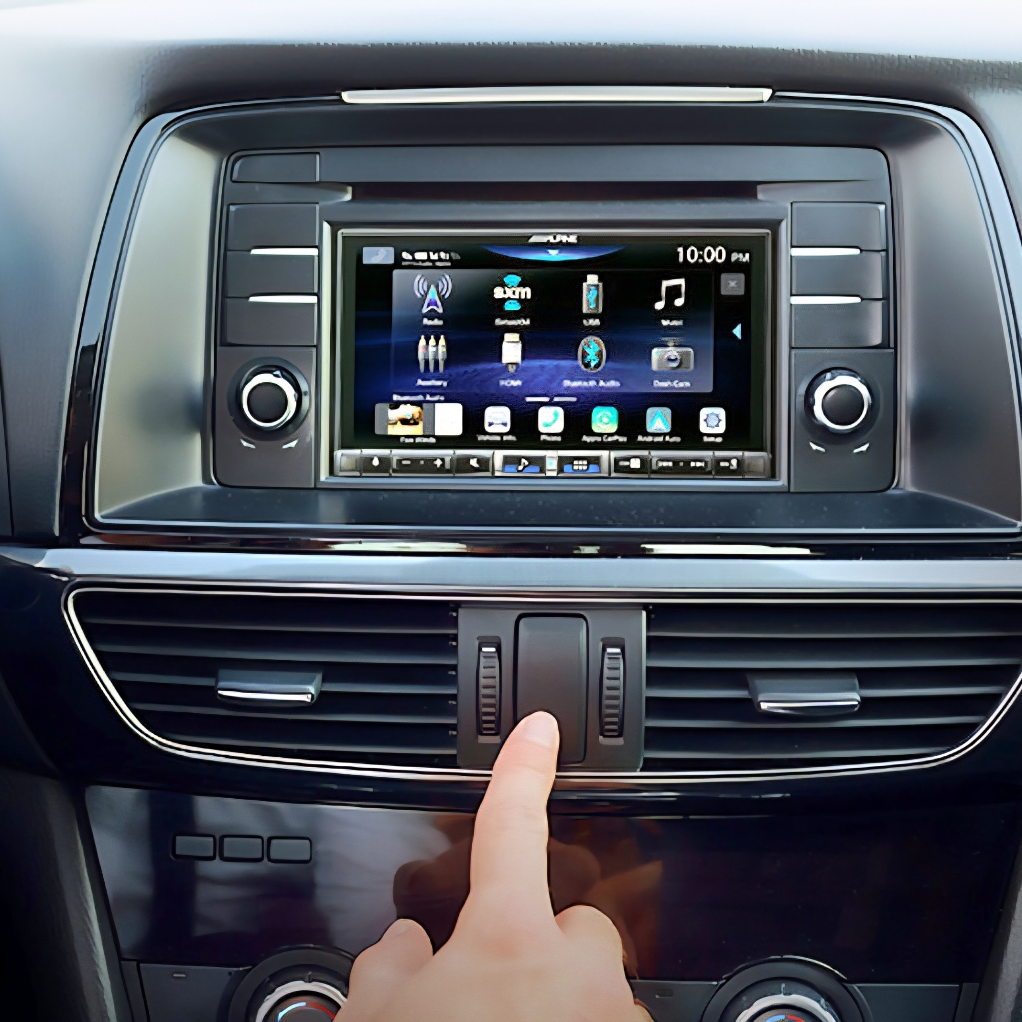 Foto 9 pulgar | Autoestéreo Alpine Ilx-507 7 Plg Táctil Carplay Android