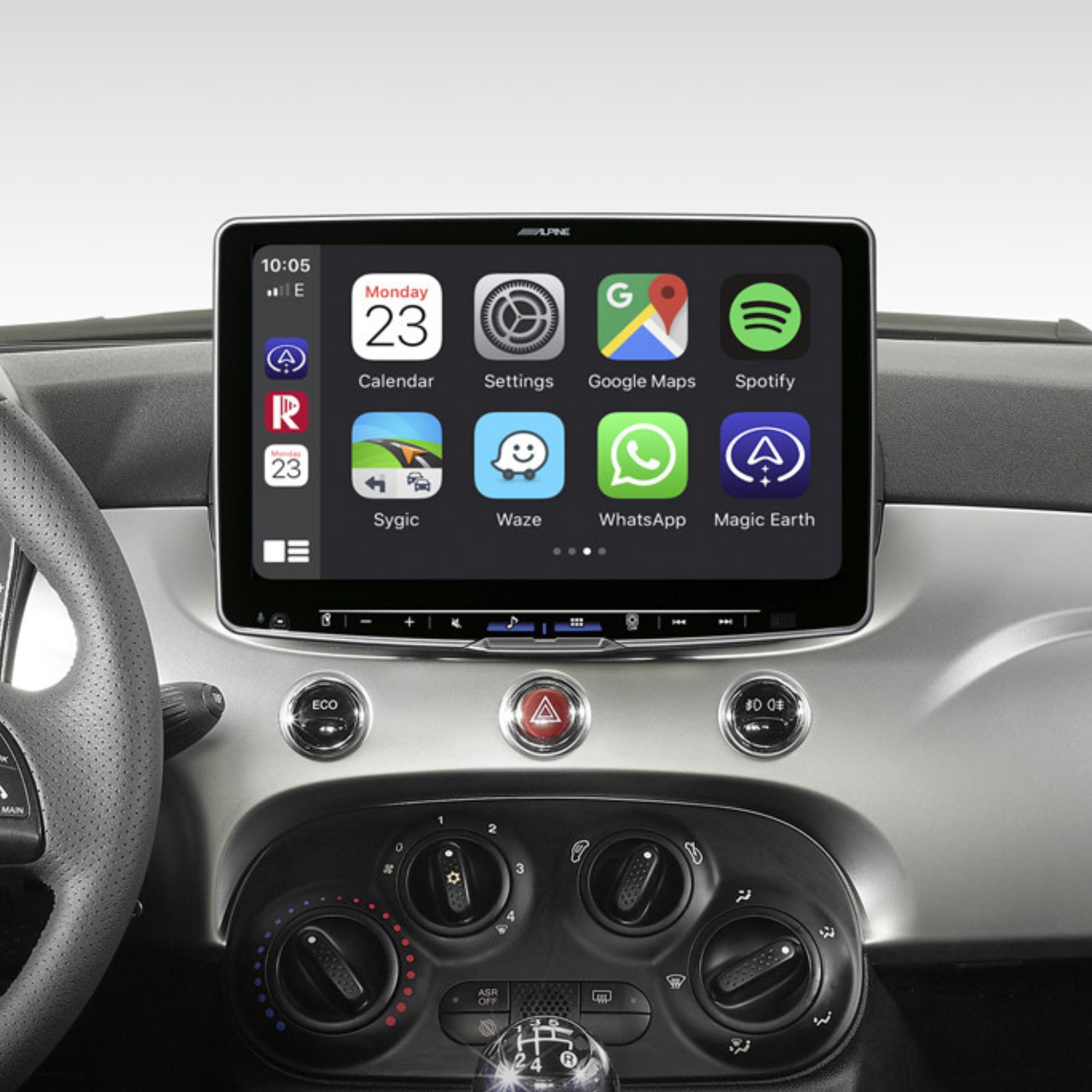 Foto 8 | Autoestéreo Pantalla Alpine Ilx-f511 Halo11 Carplay Android