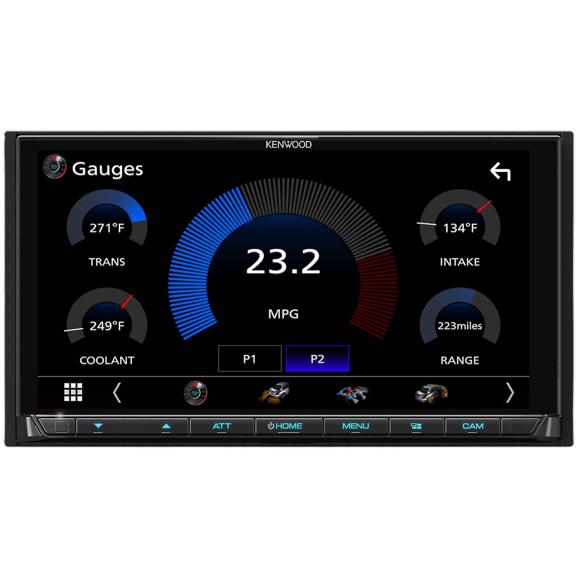 Foto 5 pulgar | Autoestéreo Pantalla Kenwood Dmx958xr Carplay Android Hd