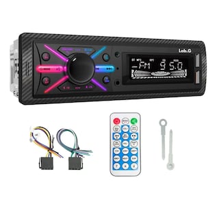 Foto 2 | Auto Radio Reproductor Estéreo Receptor Aux Usb Bt Fm Lab.g Negro