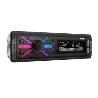 Foto 1 | Auto Radio Reproductor Estéreo Receptor Aux Usb Bt Fm Belug Negro