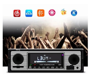 Foto 4 | Auto Estereo Bluetooth Manos Libres Música Sin Pérdidas Usb