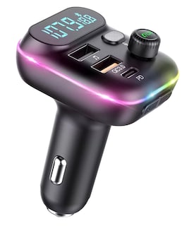 Foto 1 | Transmisor Bluetooth Fm de Auto con Carga Rápida QC3.0 + PD20W