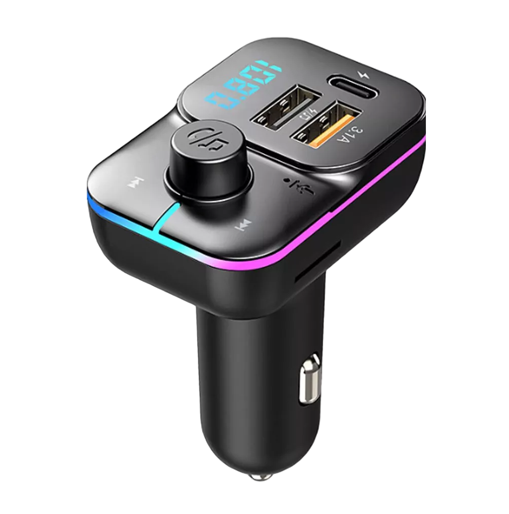 Foto 1 | Transmisor Fm Bluetooth 5.0 Para Coche De Mp3 Audio Estéreo