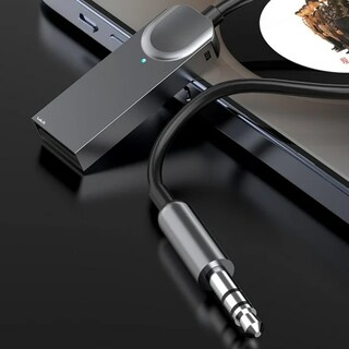 Foto 4 | Receptor Bluetooth Usb Para Auto Con Toma Aux De 3.5mm Lab.g Gris