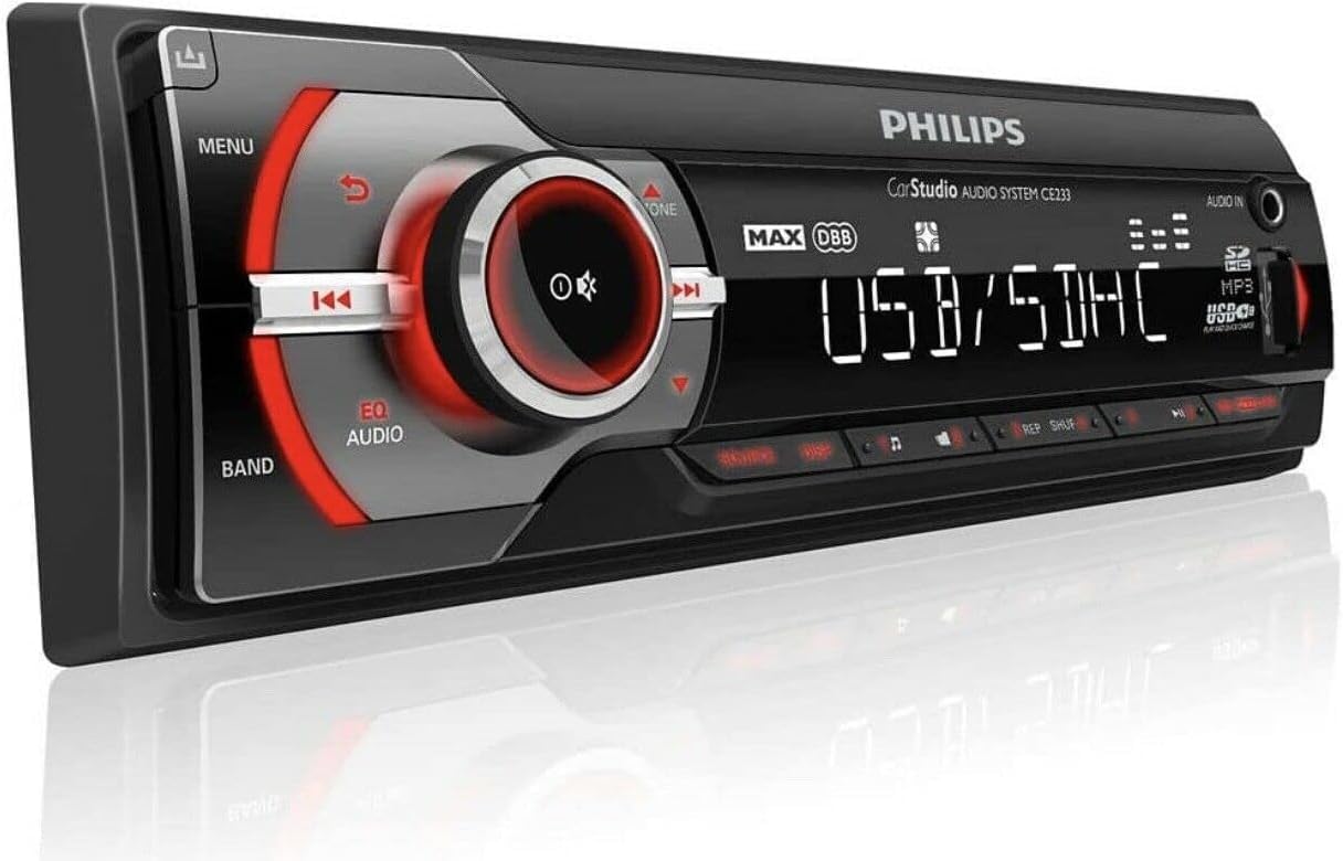 Foto 1 | Receptor Estéreo para Coche Philips Digital Media Am/fm Radio - Venta Internacional