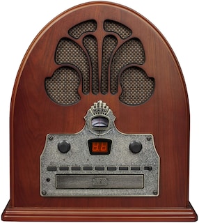 Foto 1 | Radio De Sobremesa Crosley Cr32d-pa Cathedral Retro Am/fm - Venta Internacional