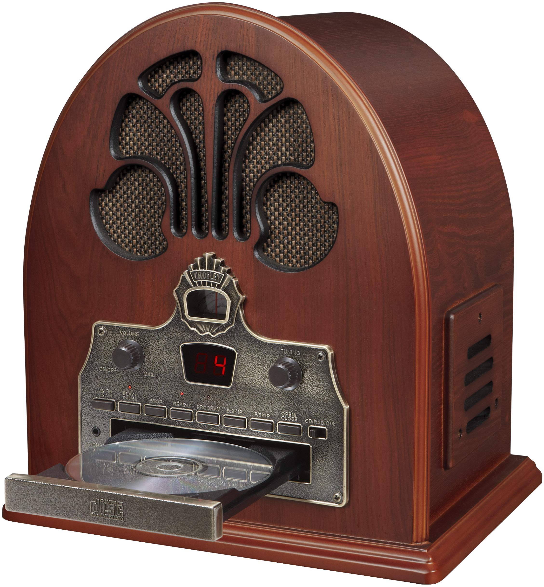 Foto 3 pulgar | Radio De Sobremesa Crosley Cr32d-pa Cathedral Retro Am/fm - Venta Internacional