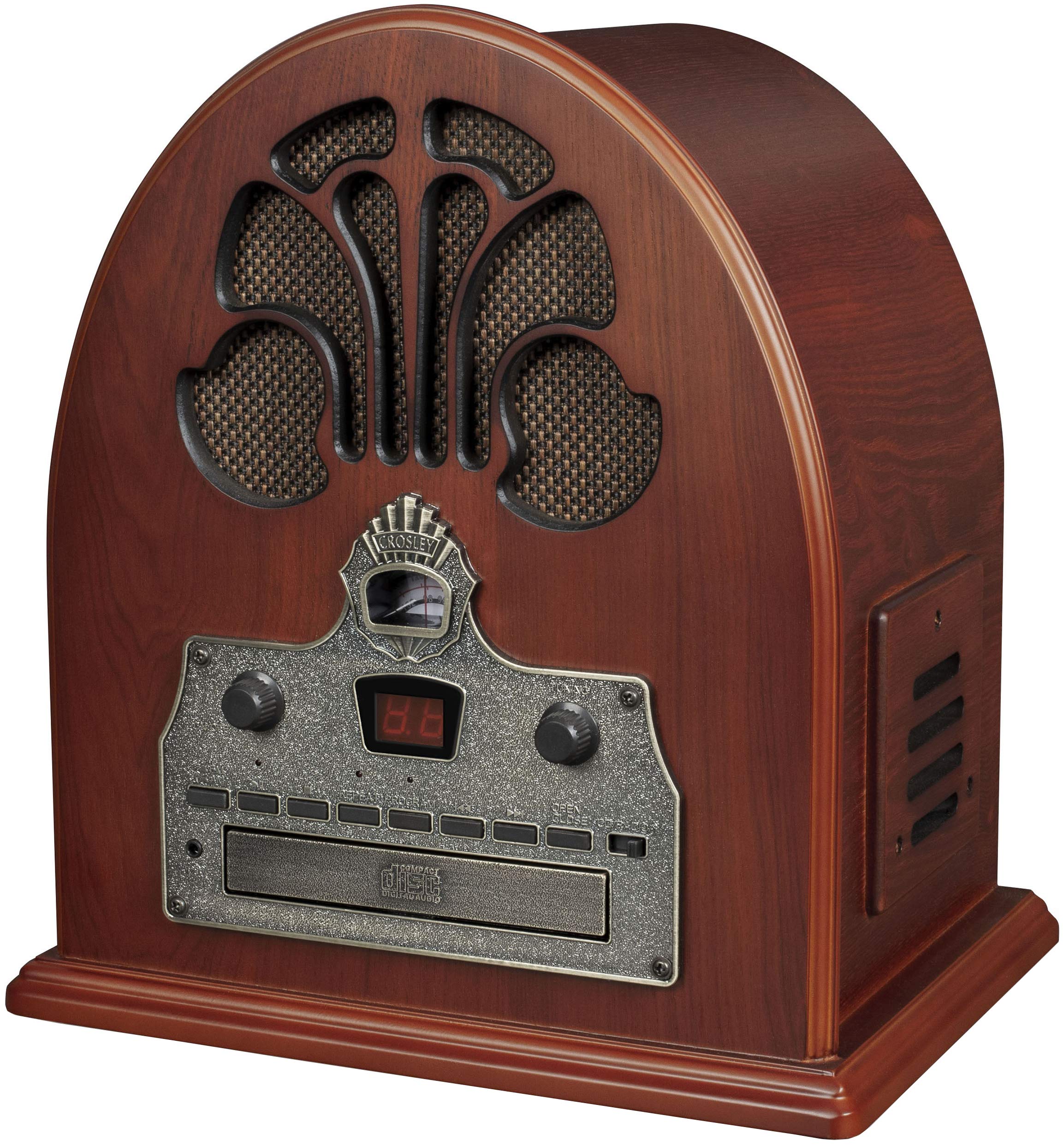 Foto 4 pulgar | Radio De Sobremesa Crosley Cr32d-pa Cathedral Retro Am/fm - Venta Internacional