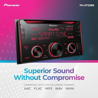 Foto 6 | Autoestéreo Pioneer Fh-s722bs con Bluetooth para Auto-Venta Internacional