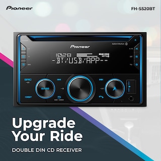 Foto 2 | Autoestéreo Pioneer Fh-s520bt con Bluetooth para Auto-Venta Internacional