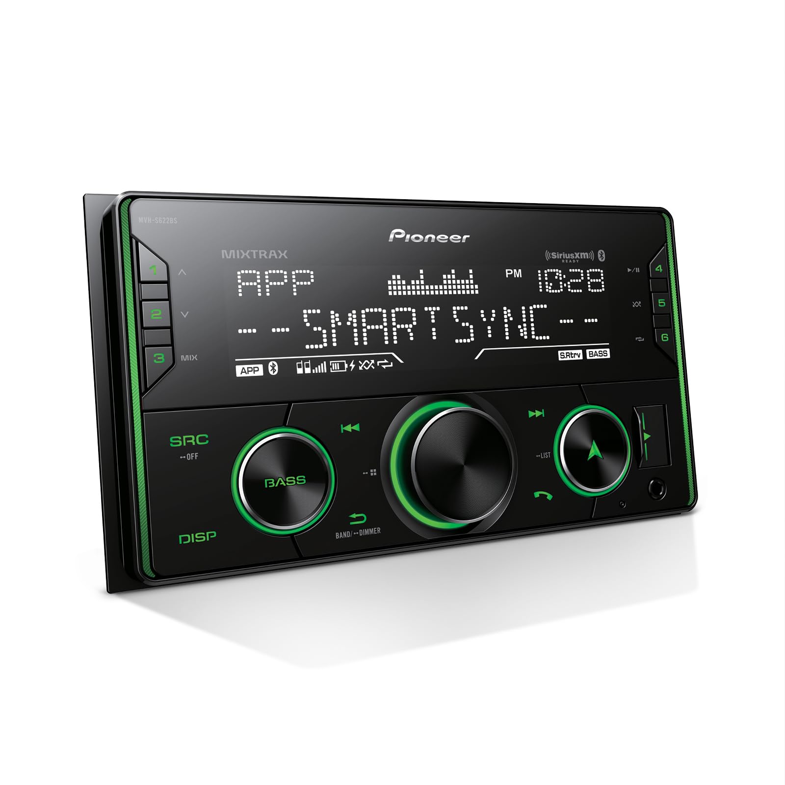 Autoestéreo Pioneer Mvh-s622bs con Bluetooth para Auto-Venta Internacional