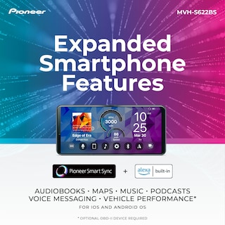 Foto 4 | Autoestéreo Pioneer Mvh-s622bs con Bluetooth para Auto-Venta Internacional