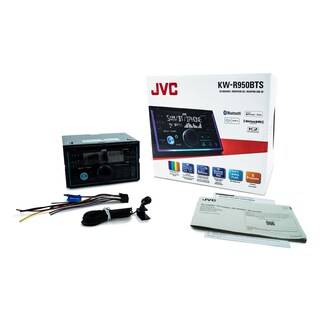 Foto 6 | Estéreo para Coche Jvc Kw-r950bts Bluetooth Usb Lcd Double Din - Venta Internacional
