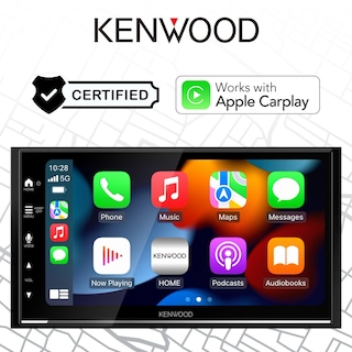 Foto 2 | Estéreo para Coche Kenwood DMX7709S con Pantalla Táctil 6.8 Pulgadas Carplay/Android - Venta Internacional