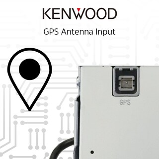 Foto 7 | Estéreo para Coche Kenwood DMX7709S con Pantalla Táctil 6.8 Pulgadas Carplay/Android - Venta Internacional