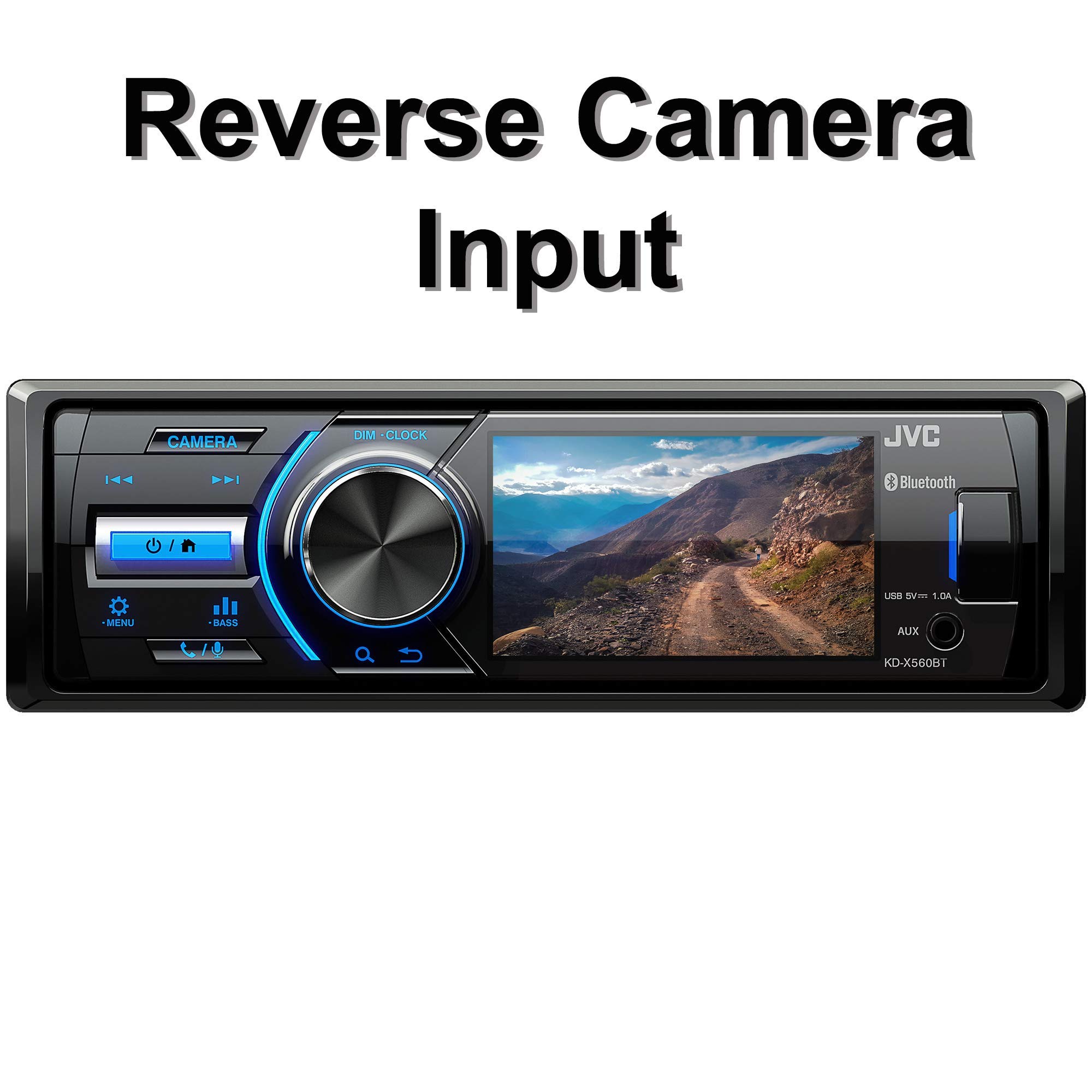 Foto 2 | Receptor Bluetooth Jvc Kd-x560bt para Automóviles Y Barcos Con Cámara Trasera - Venta Internacional