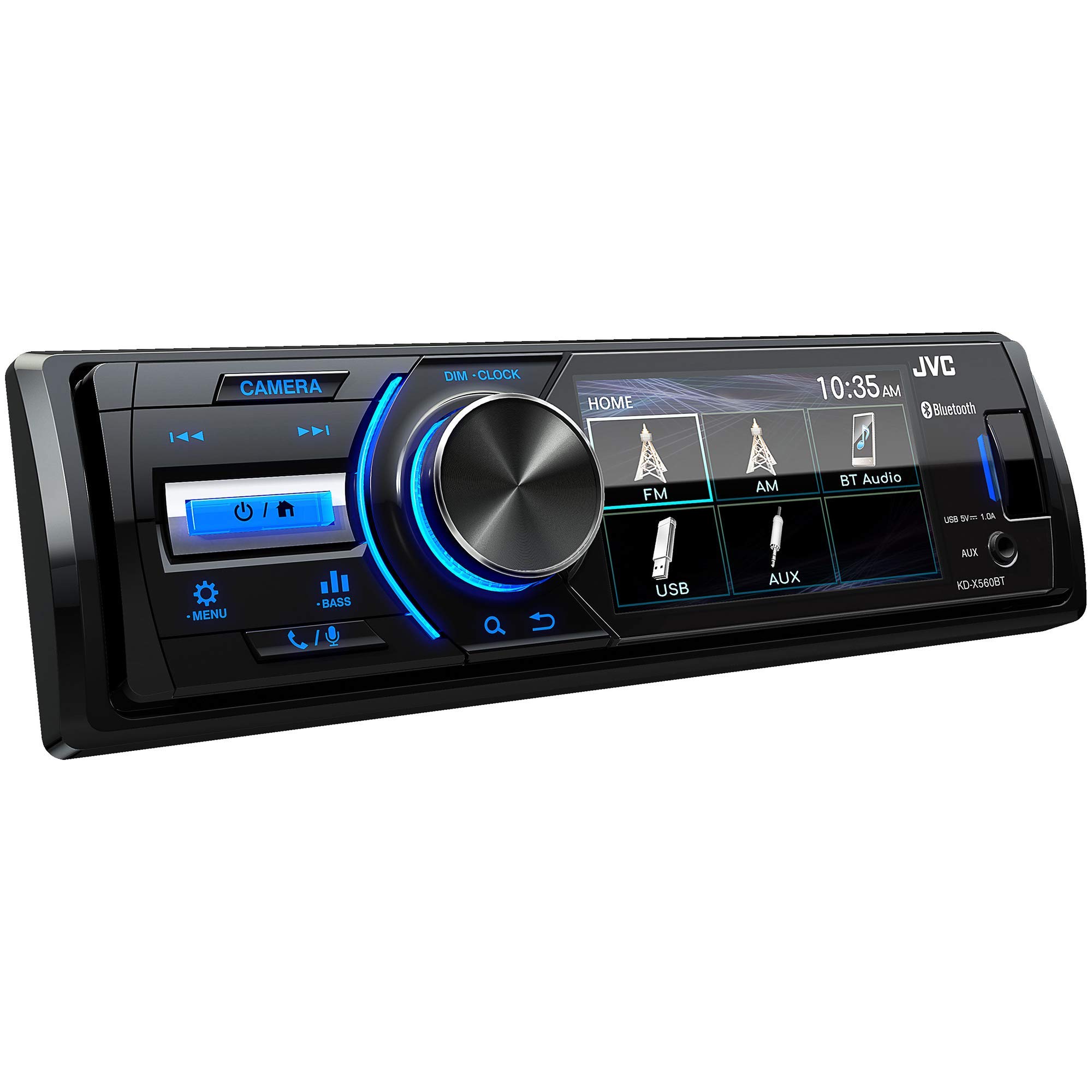 Foto 4 | Receptor Bluetooth Jvc Kd-x560bt para Automóviles Y Barcos Con Cámara Trasera - Venta Internacional