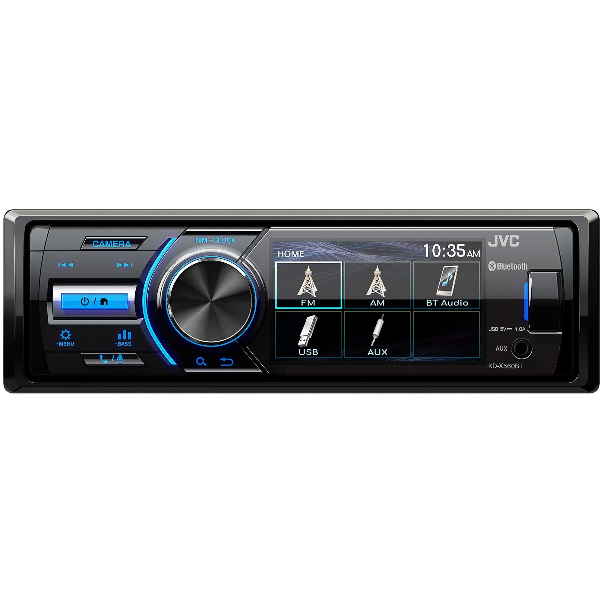 Foto 7 pulgar | Receptor Bluetooth Jvc Kd-x560bt para Automóviles Y Barcos Con Cámara Trasera - Venta Internacional