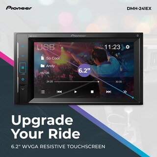 Foto 2 | Autoestéreo de Pantalla Pioneer Dmh-241ex con Bluetooth para Auto-Venta Internacional