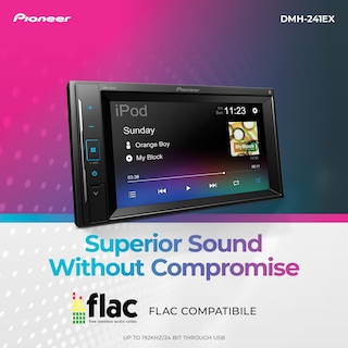 Foto 4 | Autoestéreo de Pantalla Pioneer Dmh-241ex con Bluetooth para Auto-Venta Internacional