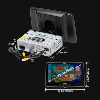 Foto 5 | Estéreo para Coche Boss Audio Bcpa8 Single Din 8'' Apple Carplay - Venta Internacional