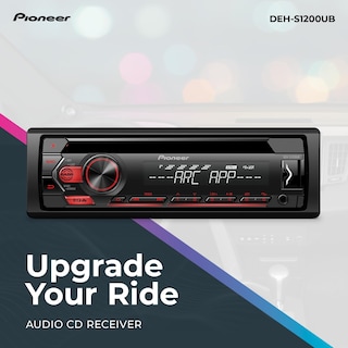 Foto 2 | Receptor De Cd Pioneer Deh-s1200ub Single Din Con Entradas Usb/aux - Venta Internacional.