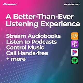 Foto 5 | Autoestéreo Pioneer Deh-s4220bt con Bluetooth para Auto-Venta Internacional