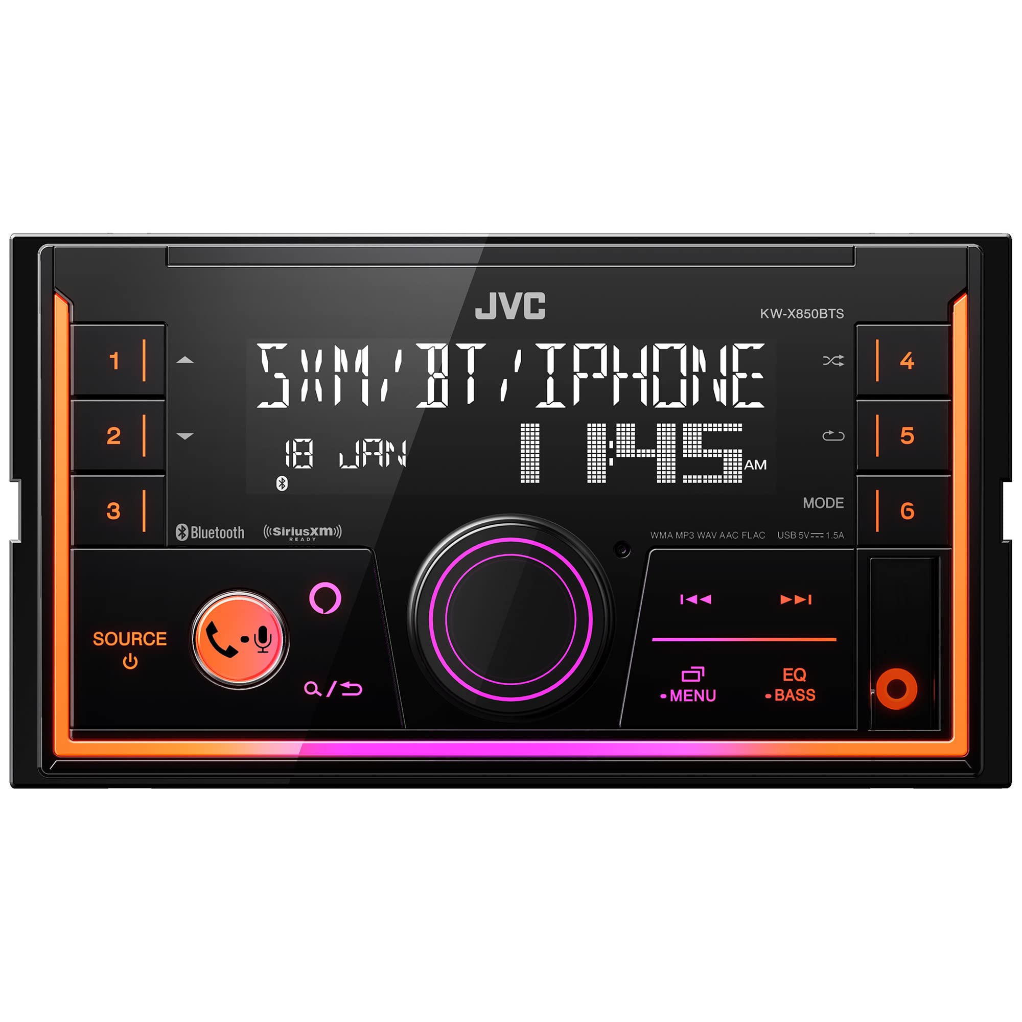 Receptor Multimedia Digital Bluetooth Jvc Kw-x850bts Estéreo Para Coche - Venta Internacional