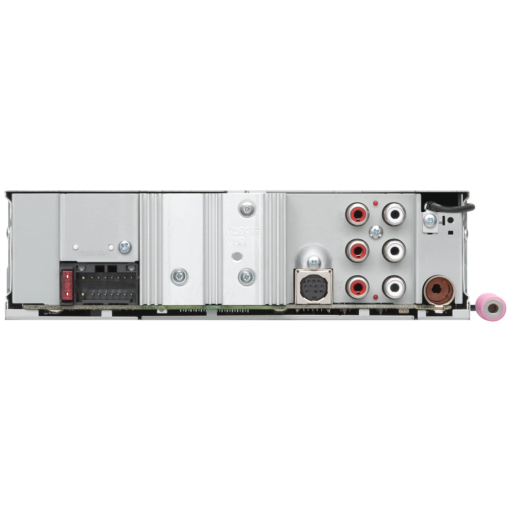 Foto 3 | Estéreo De Coche Kenwood Kmm-bt332u Bluetooth Single Din Con Usb - Venta Internacional.