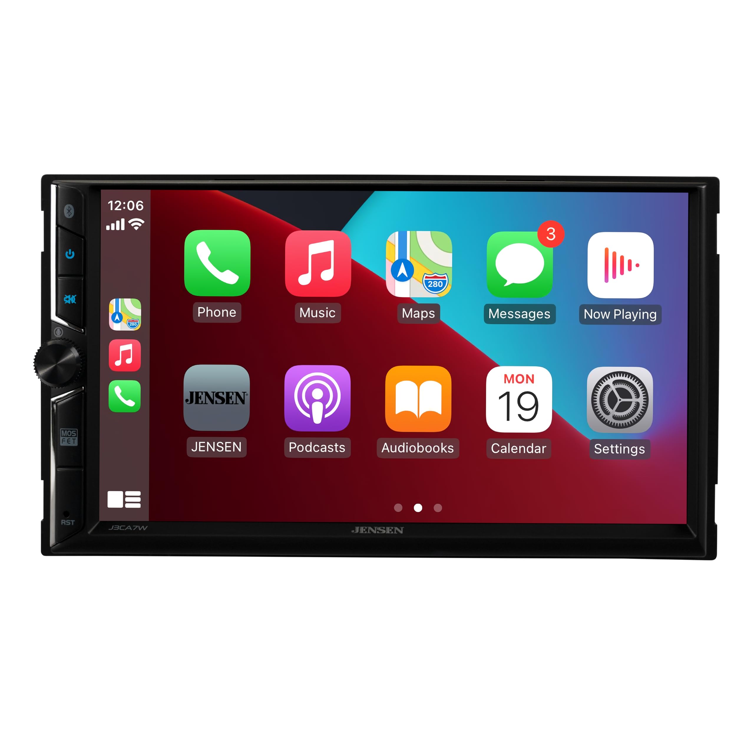Foto 2 pulgar | Estéreo De Coche Jensen J3ca7w De 7 Pulgadas Apple Carplay Android Auto - Venta Internacional.