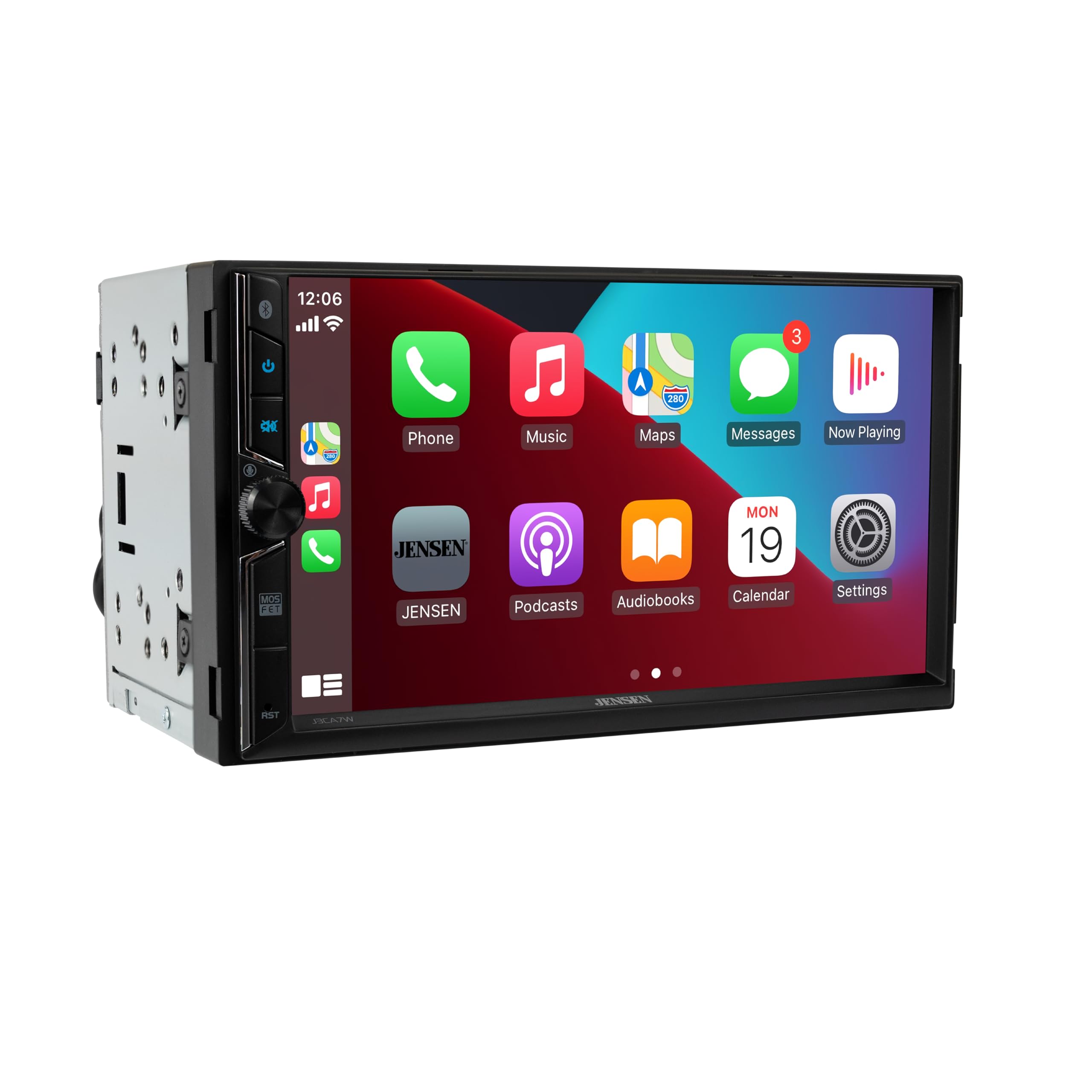 Foto 8 pulgar | Estéreo De Coche Jensen J3ca7w De 7 Pulgadas Apple Carplay Android Auto - Venta Internacional.