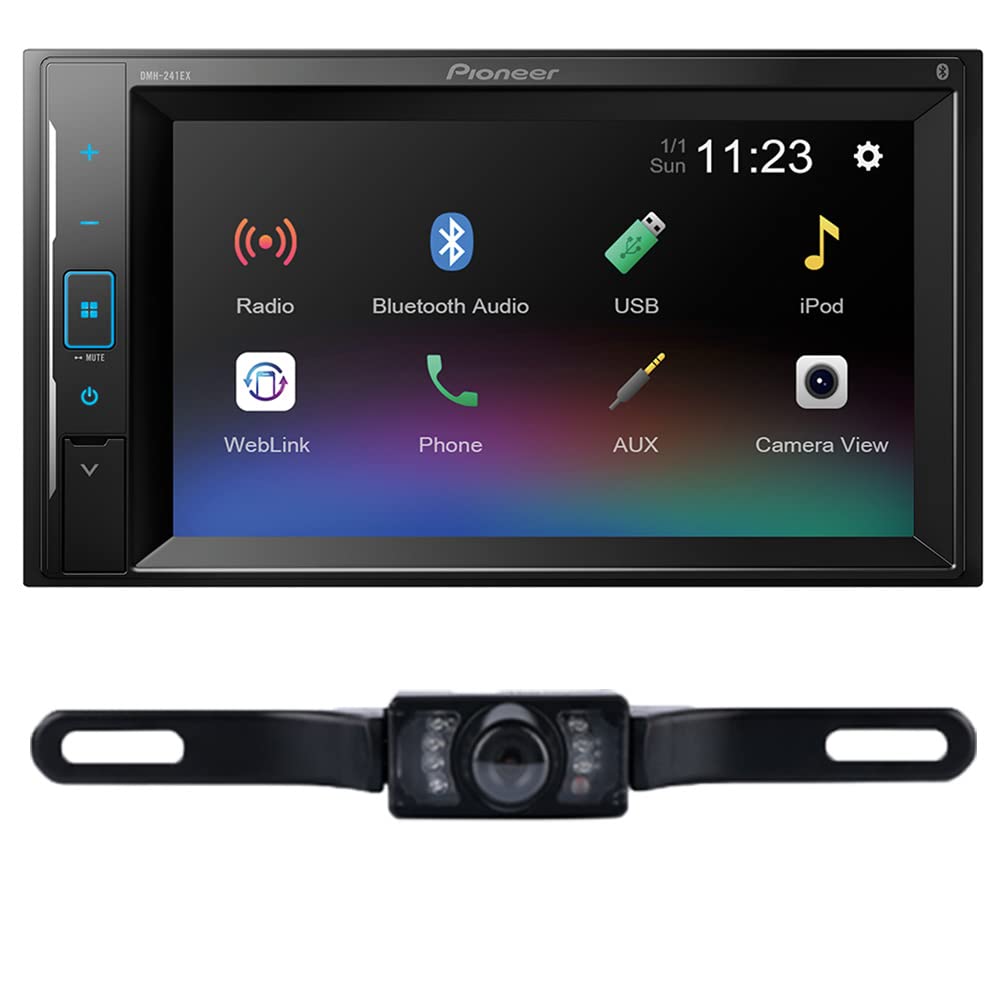 Receptor Multimedia Digital Pioneer Dmh-241ex Con Cámara - Venta Internacional.