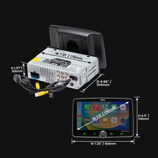 Foto 4 | Estéreo para Coche Boss Audio Inalámbrico Carplay Android - Venta Internacional