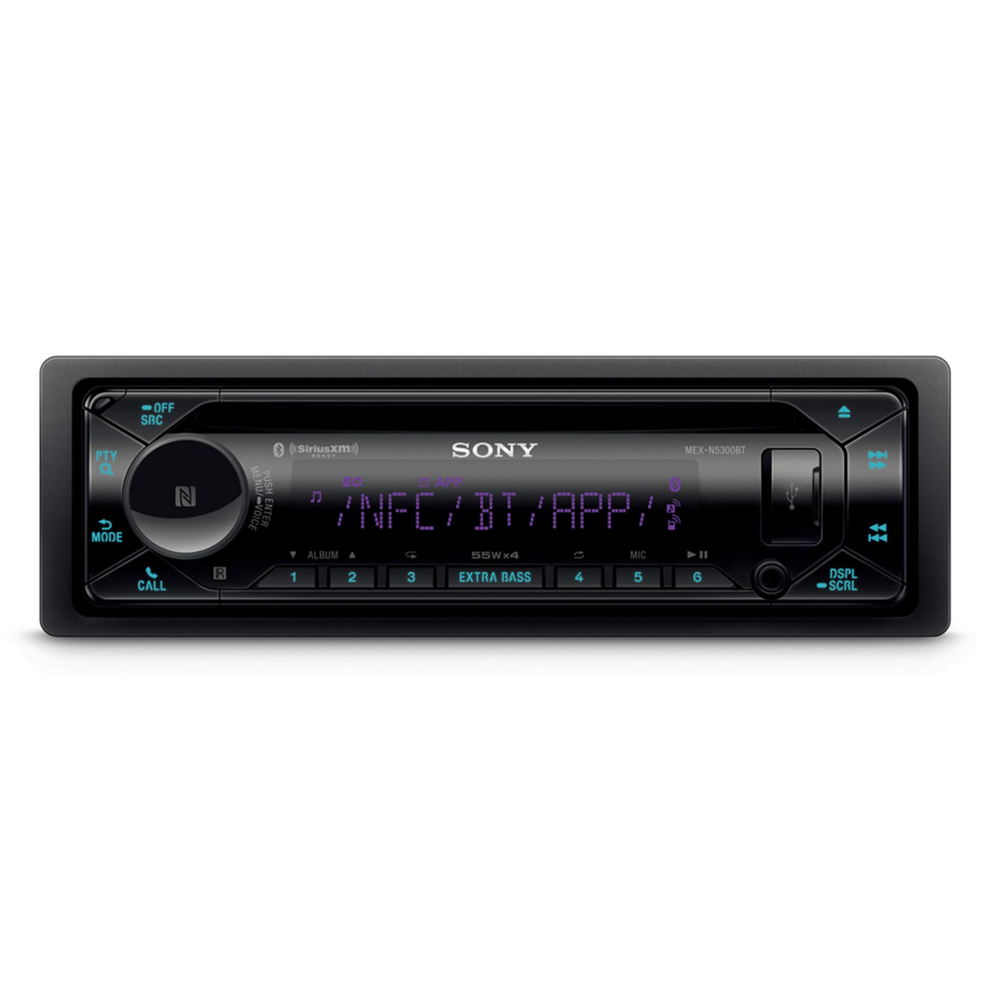 Foto 2 | Receptor De Cd Sony Mex-n5300bt Bluetooth Con Sintonizador Siriusxm - Venta Internacional.