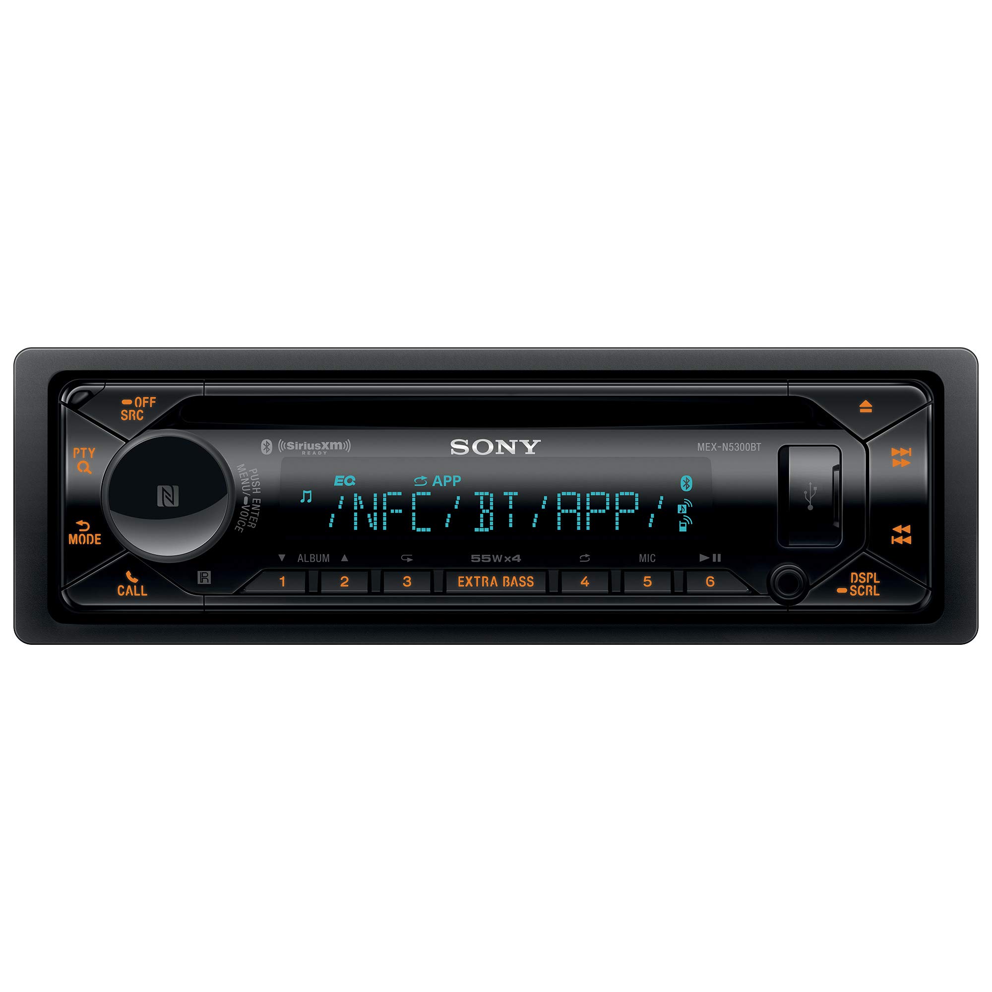 Foto 3 | Receptor De Cd Sony Mex-n5300bt Bluetooth Con Sintonizador Siriusxm - Venta Internacional.