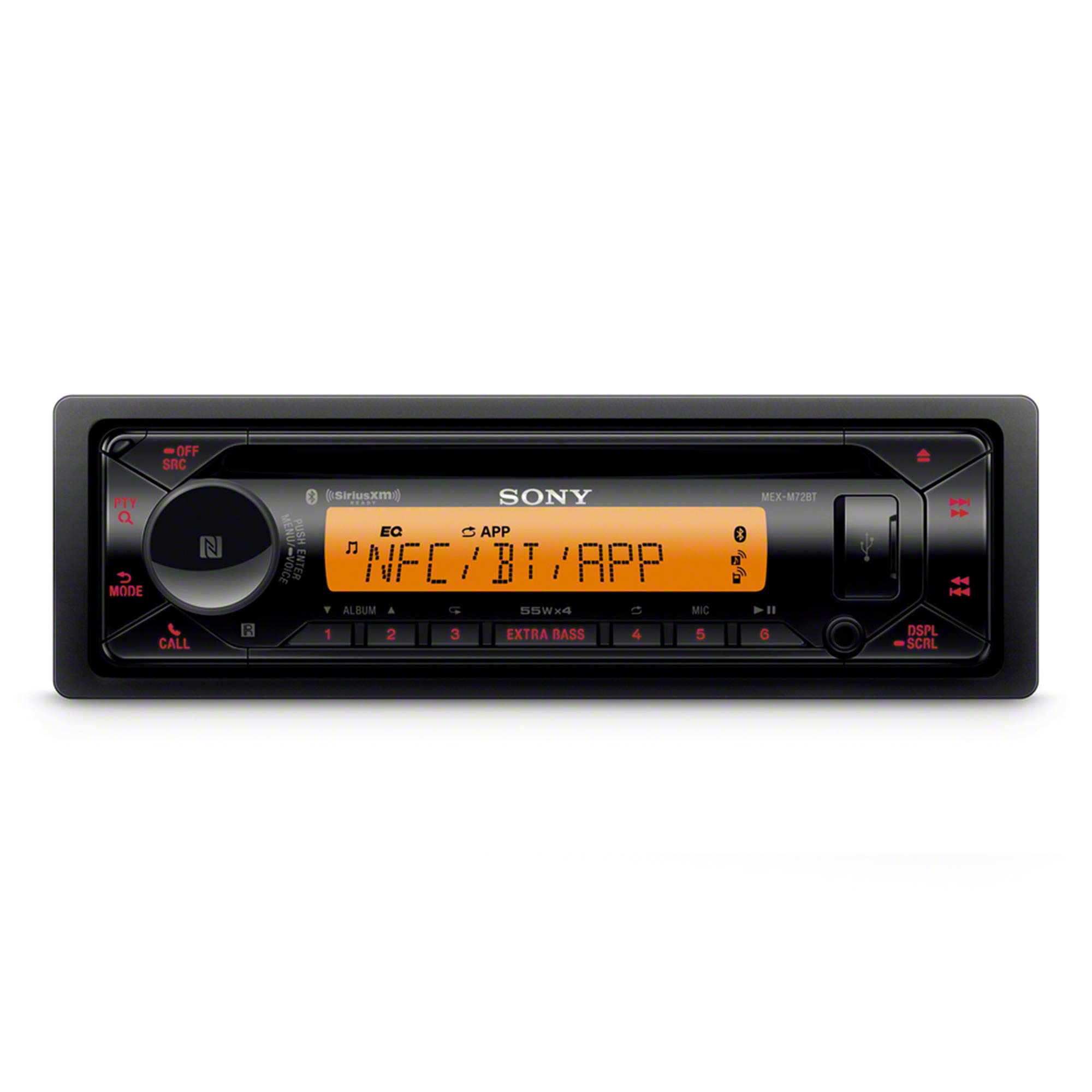 Foto 3 pulgar | Receptor Bluetooth/cd Marino Sony Mex-m72bt Para Harley - Venta Internacional.