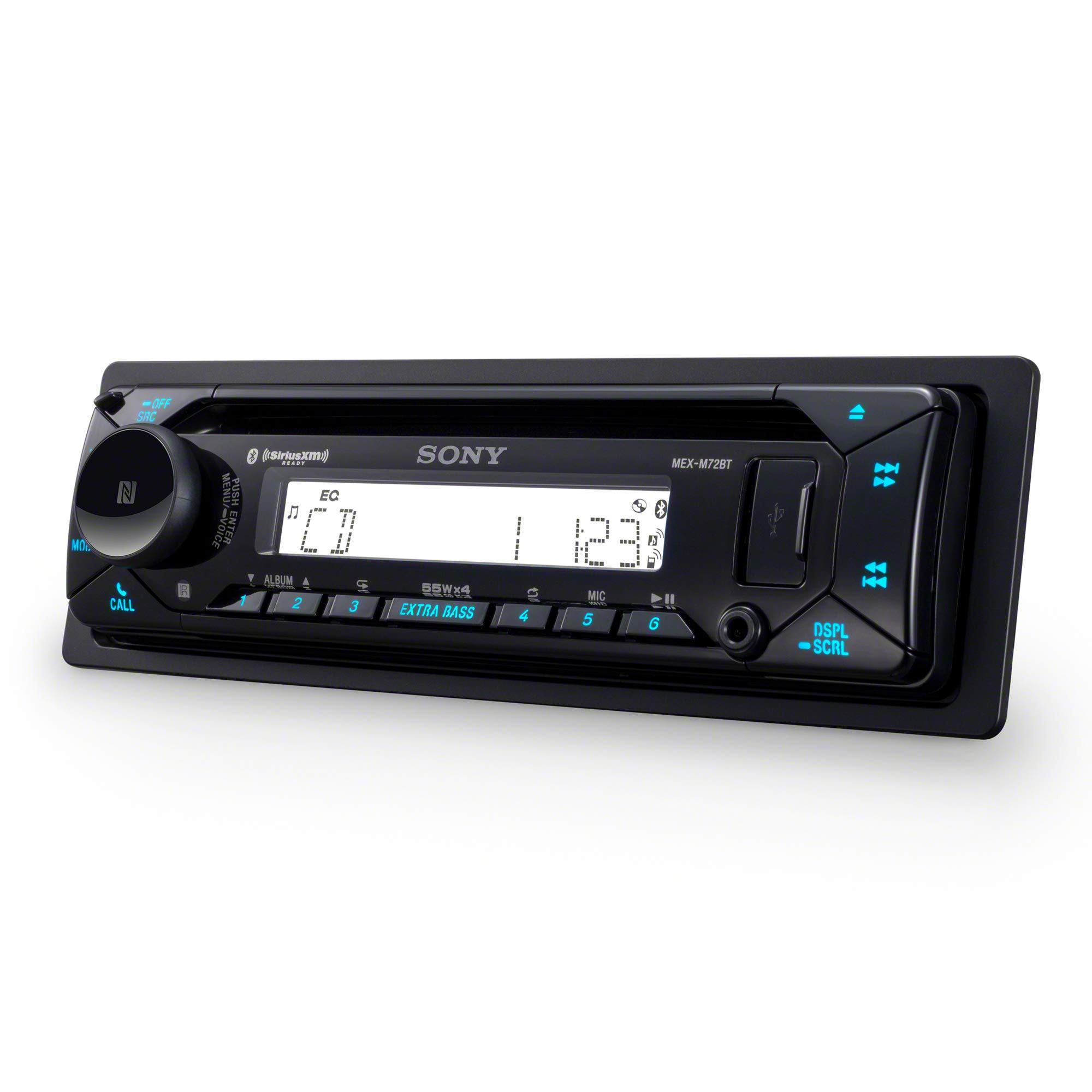 Foto 6 pulgar | Receptor Bluetooth/cd Marino Sony Mex-m72bt Para Harley - Venta Internacional.