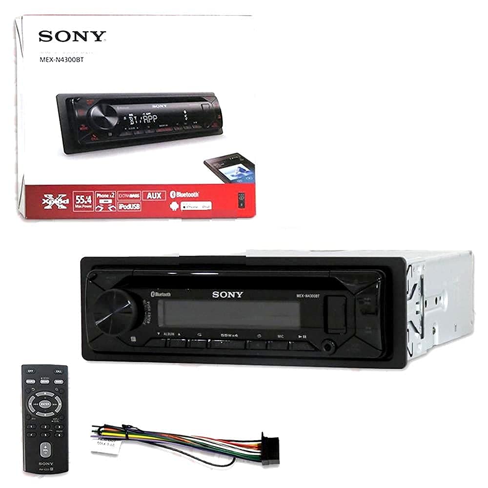 Foto 6 pulgar | Receptor Estéreo Para Coche Sony Mex-n4300bt Cd/mp3 Bluetooth - Venta Internacional.