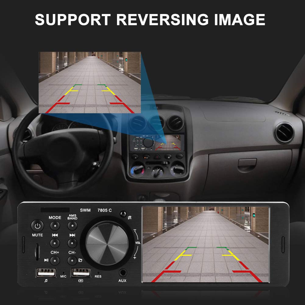 Foto 4 pulgar | Estéreo De Coche Akozon Con Pantalla Táctil Bluetooth Hd De 4 Pulgadas Y 12 V - Venta Internacional.