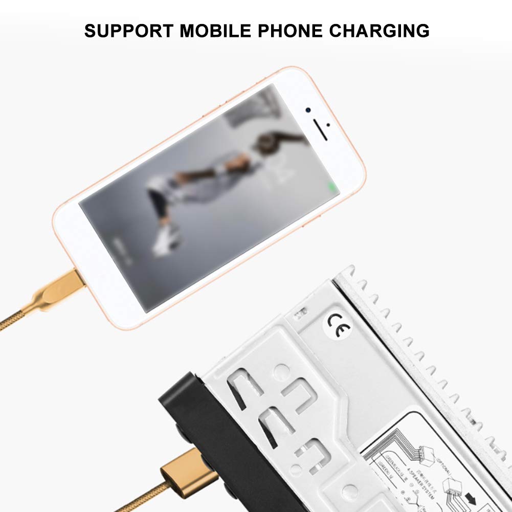 Foto 5 pulgar | Estéreo De Coche Akozon Con Pantalla Táctil Bluetooth Hd De 4 Pulgadas Y 12 V - Venta Internacional.