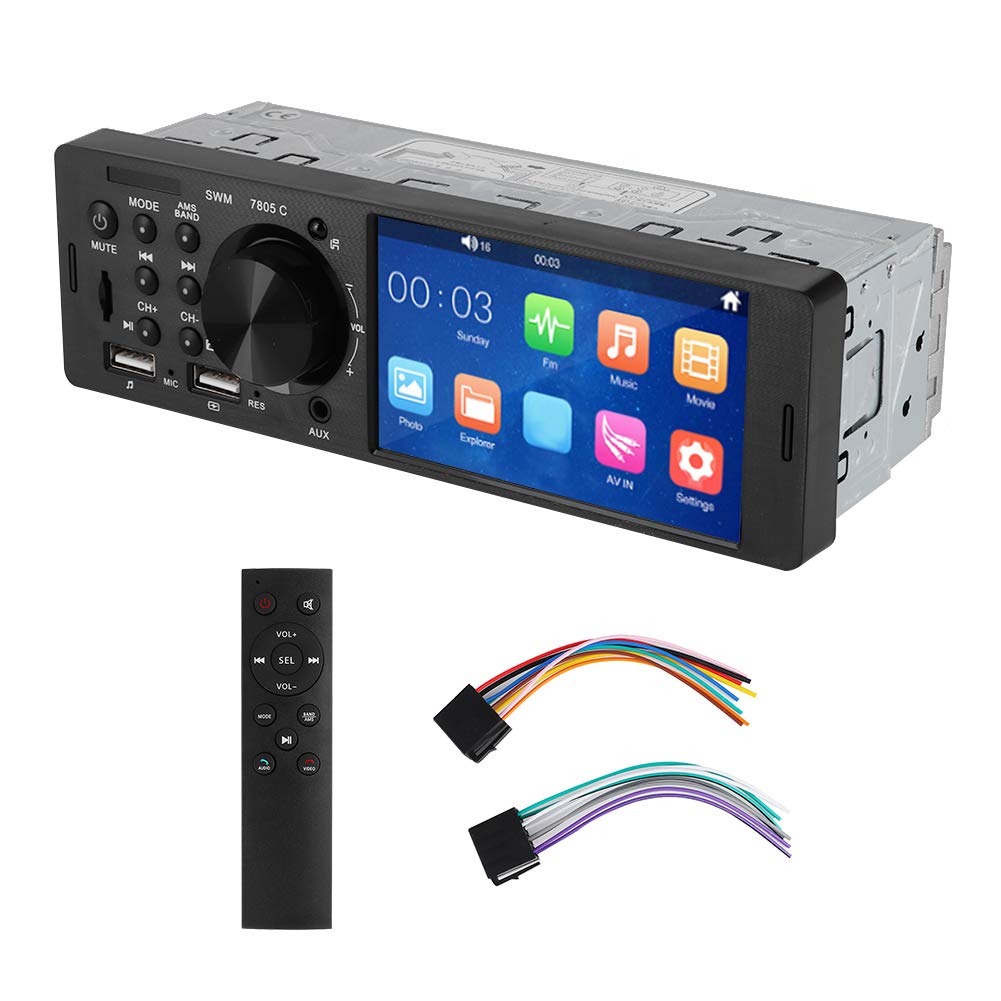 Foto 8 pulgar | Estéreo De Coche Akozon Con Pantalla Táctil Bluetooth Hd De 4 Pulgadas Y 12 V - Venta Internacional.
