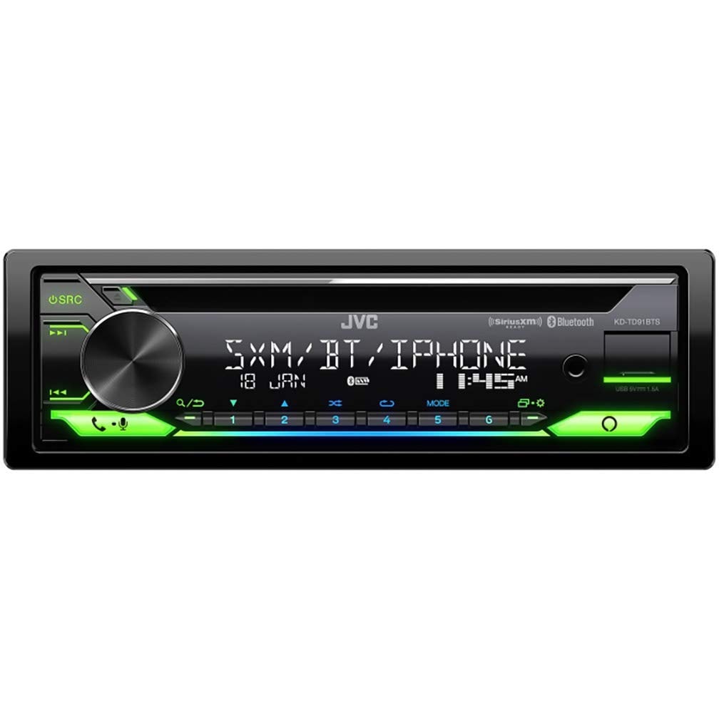 Receptor Estéreo Para Coche Jvc Kd-td91bts Bluetooth Con Puerto Usb - Venta Internacional. $2,855