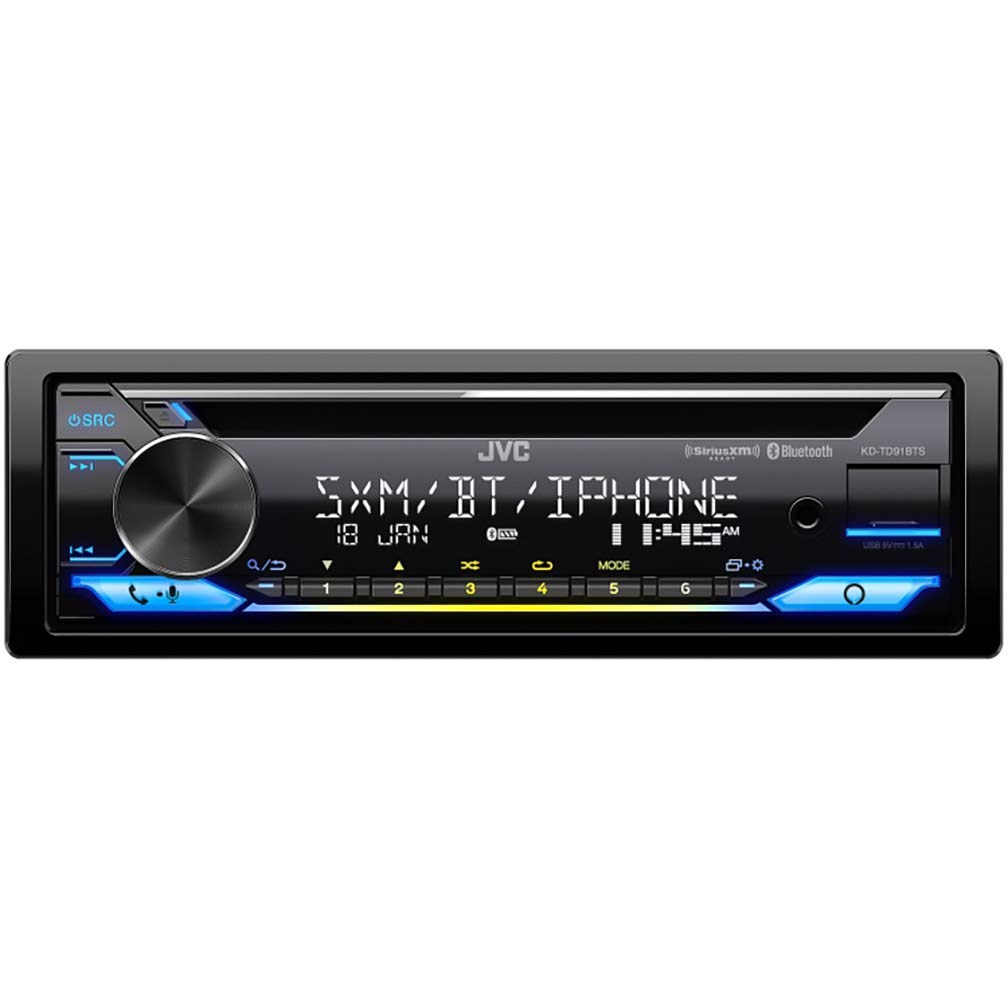 Foto 3 pulgar | Receptor Estéreo Para Coche Jvc Kd-td91bts Bluetooth Con Puerto Usb - Venta Internacional.