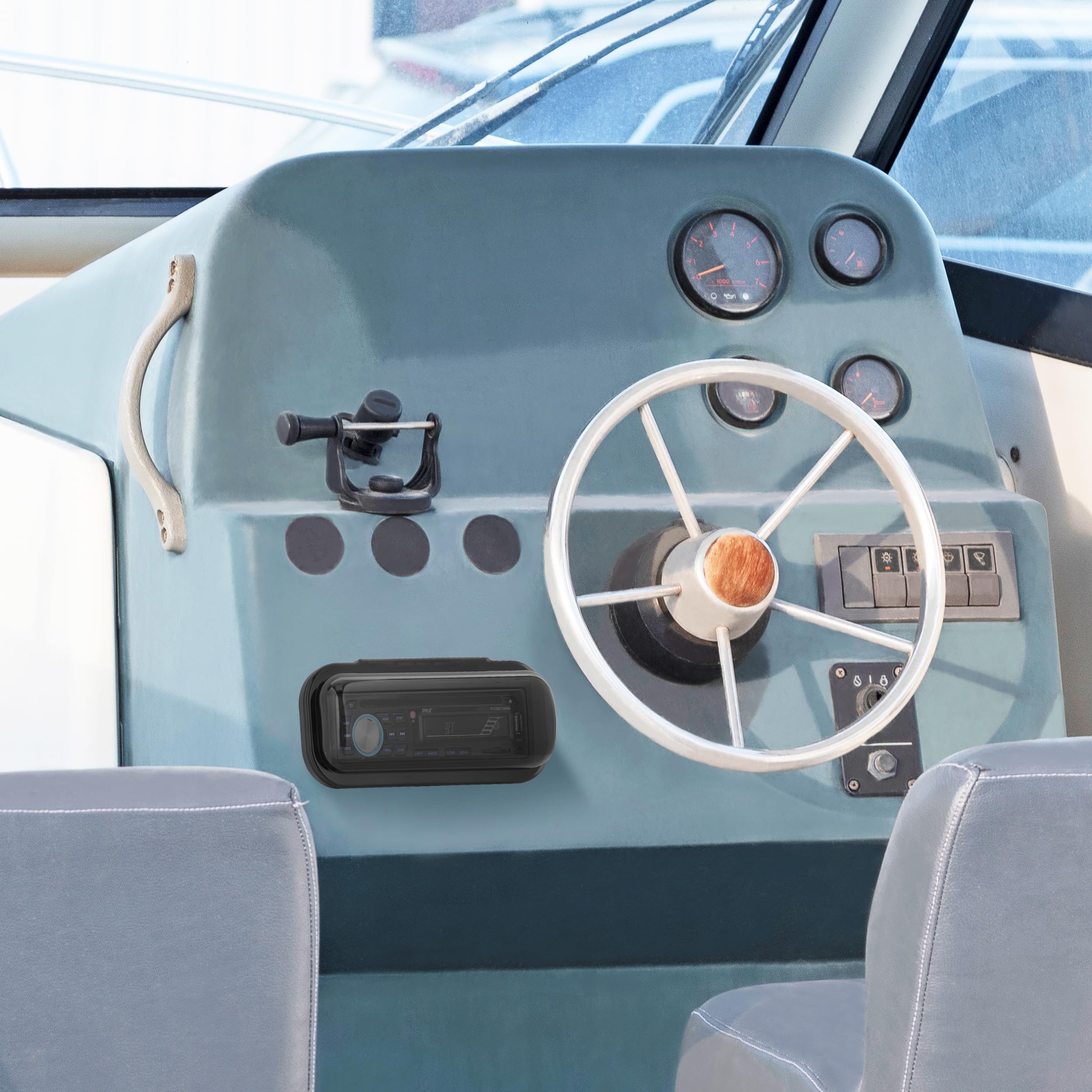 Foto 7 | Estéreo Bluetooth Para Coche Pyle Single Din Con Altavoces De 6.5 Pulgadas - Venta Internacional.